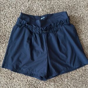 Navy Blue Athletic Shorts